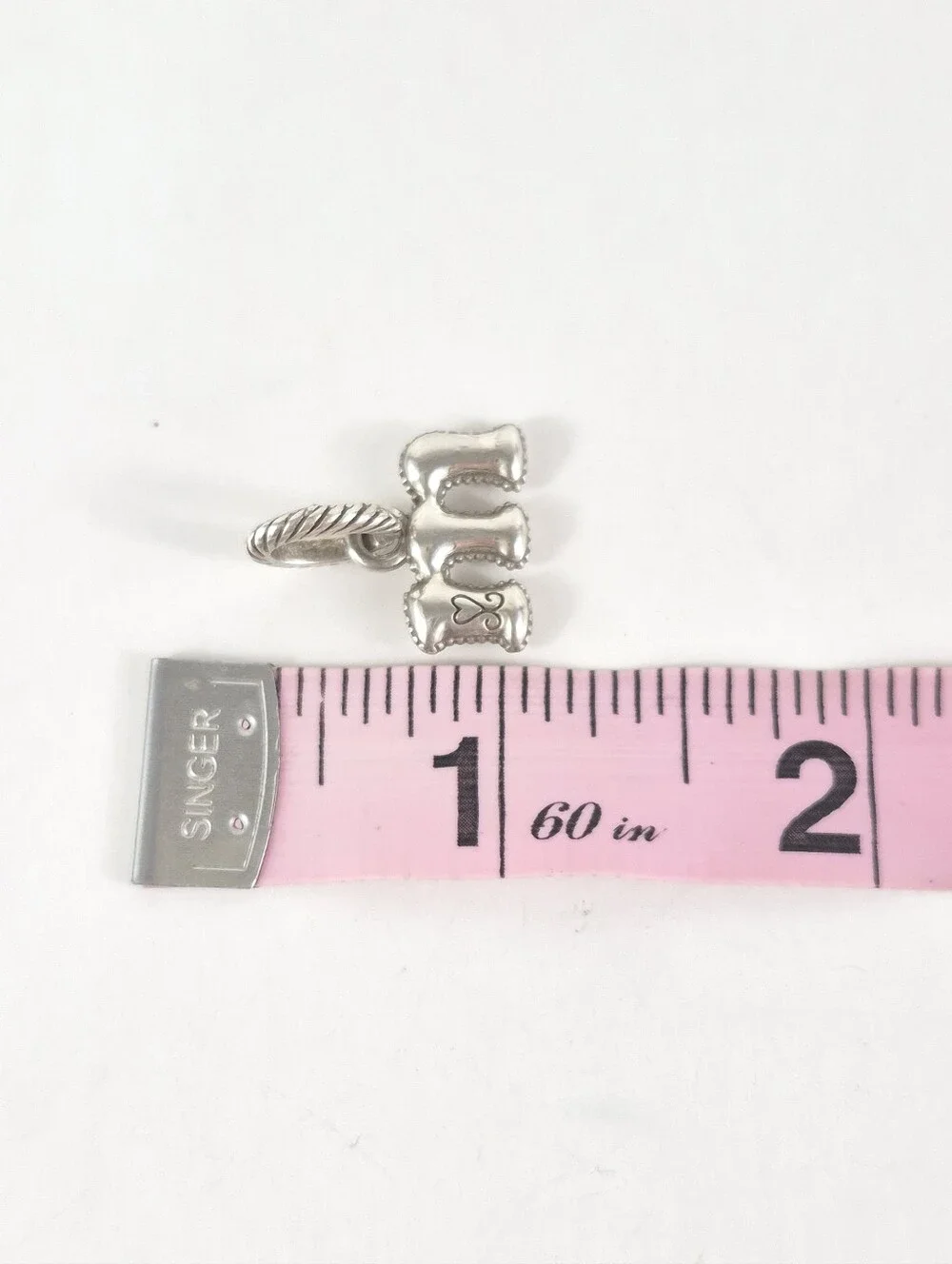 Brighton ABC Lowercase Letter M Charm - Picture 4 of 4